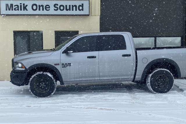 2025 RAM 1500 with computer-cut premium automotive window tint